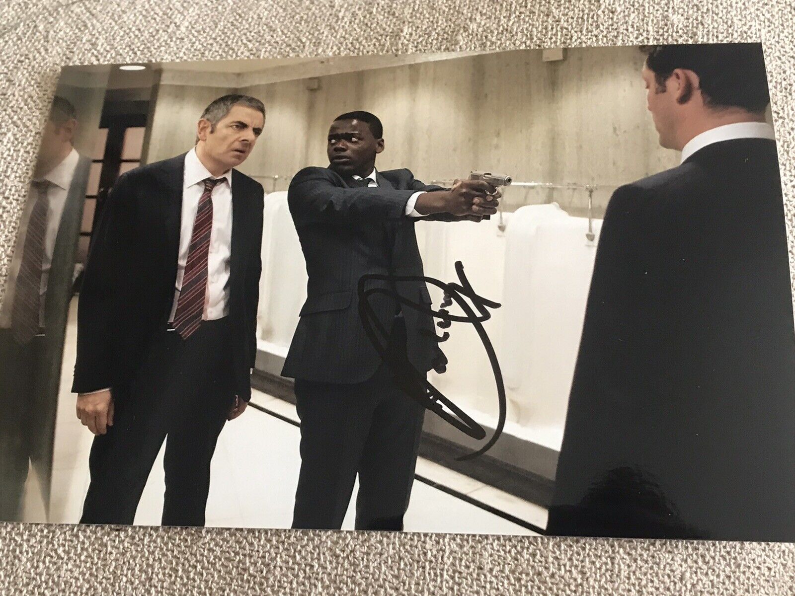 DANIEL KALUUYA Signed 9x6 Johnny English Photo Poster painting - Black Panther - Get Out