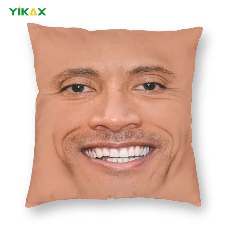 Athvotar Johnson Shrek Pillowcase Decorative Cushions for Living Room Sofa Decor Pillow Case Home Cushion Cover 45*45cm 60x60cm