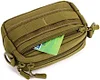 Klein Molle Tasche Taktisch Utility Pouch EDC Zusatztasche Militär Pouch molle Mini Werkzeugtasche für Rucksack Multifunktional Schultertasche Crossbody Umhängetasche Bag für Wandern Camping