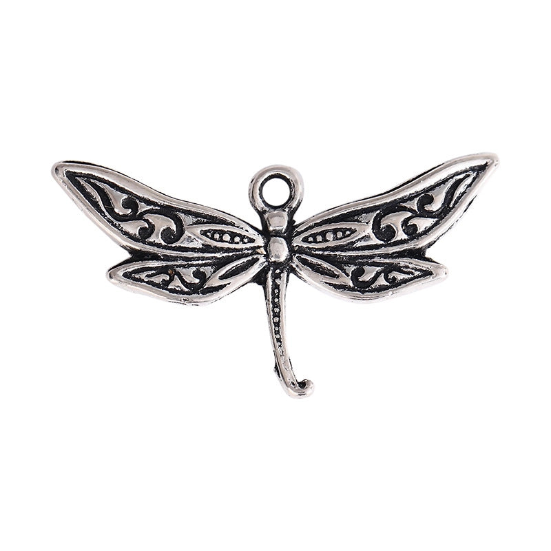 50 PCS/Package 17 * 16mm 20*16mm 21*20mm Alloy Dragonfly Pendant Jewelry Accessories