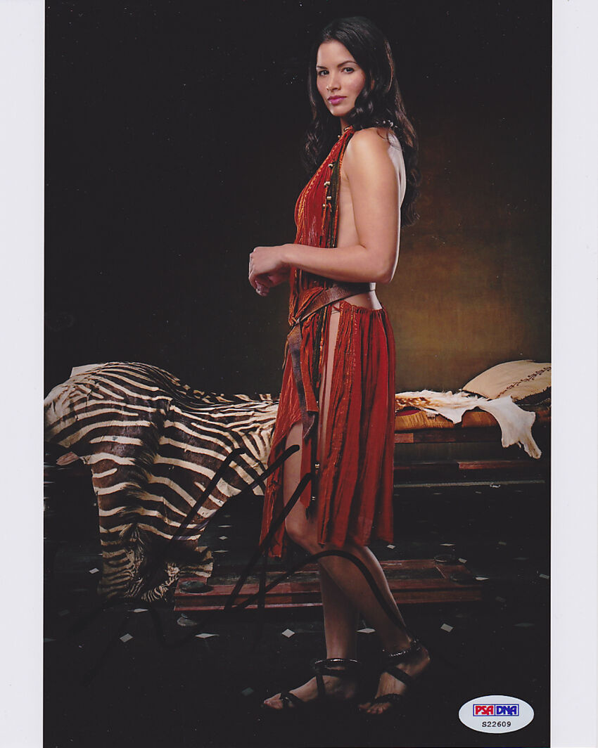 Katrina Law SIGNED 8x10 Photo Poster painting Mira Spartacus PSA/DNA AUTOGRAPHED