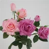 Real Touch Moisture 3 Stems Rose Luxe Artificial Flower
