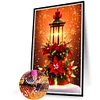 (40*60cm)Christmas Poinsettia - Full Round Drill Diamond Painting