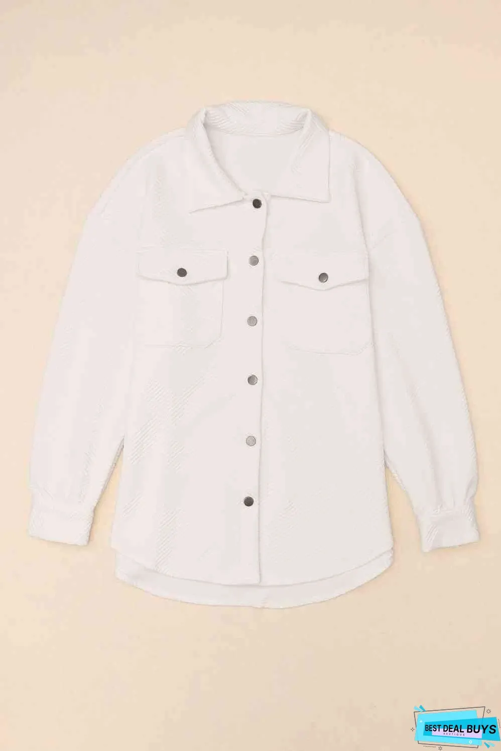 Snap Down Collared Jacket