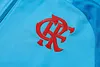 Joyfball 2024/2025 Flamenco Long Zipped Jacket Blue Soccer Jersey 1:1 Thai Quality 