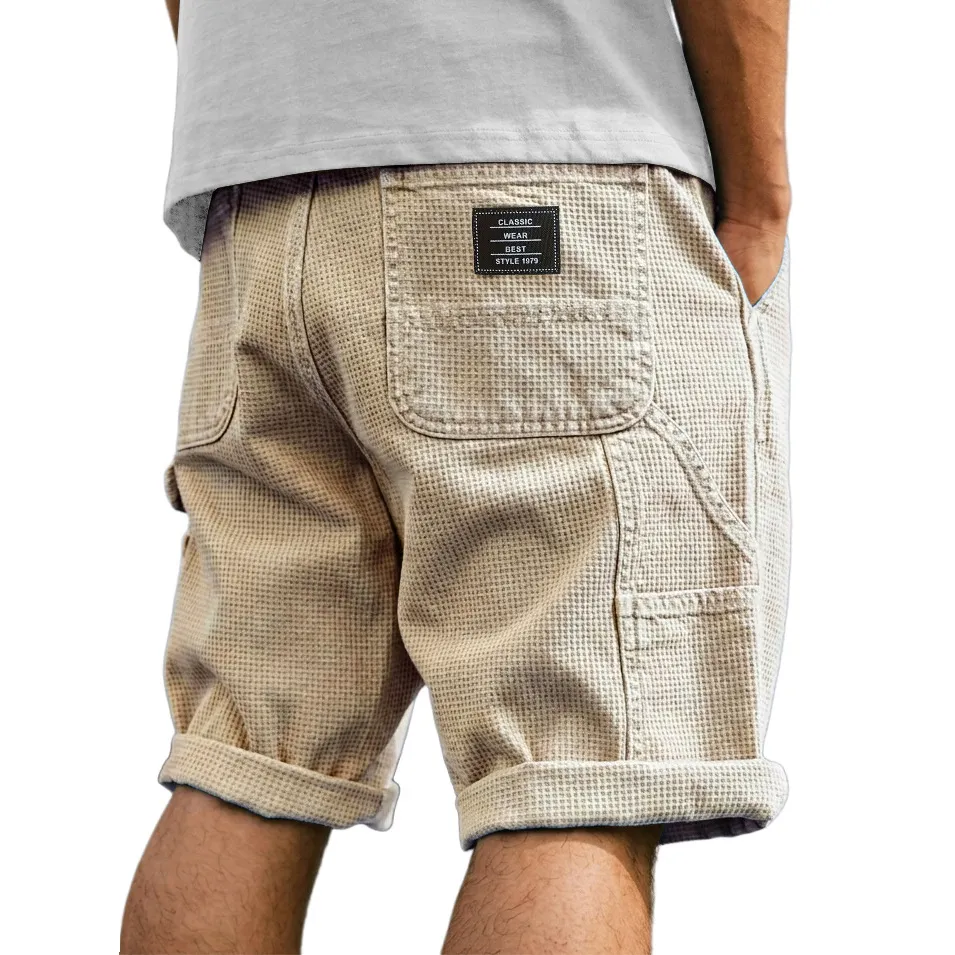 Men's Cargo Shorts With Multiple Pockets-INSPIREUSE