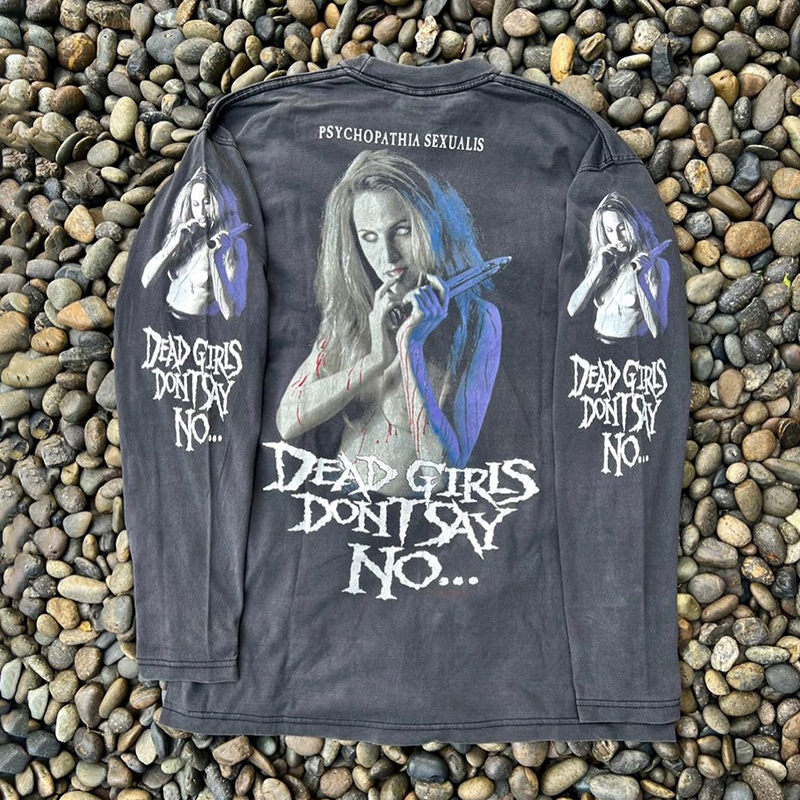 Vintage Cradle Of Filth​ 1993s Graphic Acid Washed Oversized T-Shirt