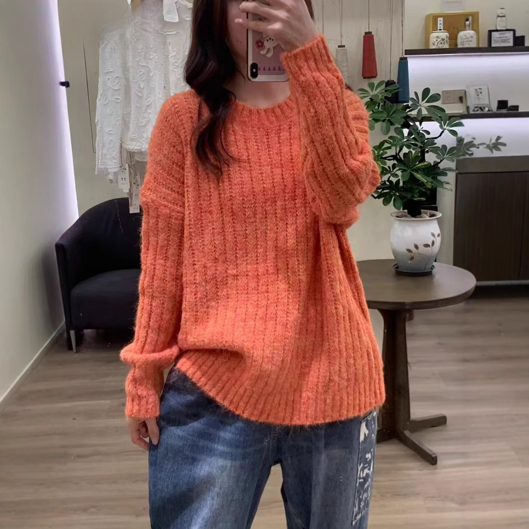 Chicfifth Sweater Women Winter Long Sleeve High Quality Autumn Vintage Top Knitted Cardigan