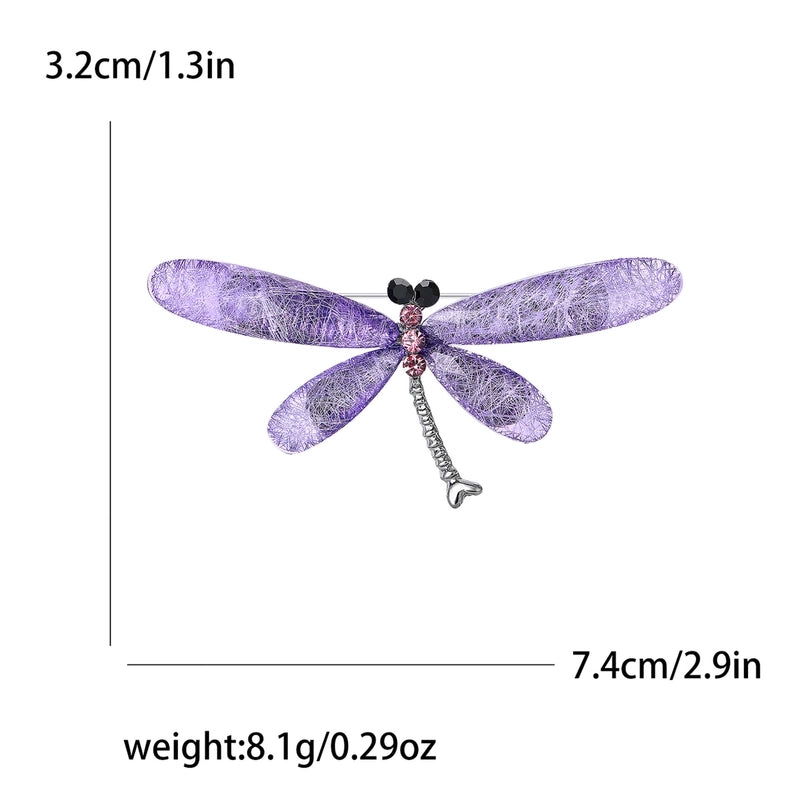 Casual Elegant Lady Pin Dragonfly Alloy Women’s Brooches