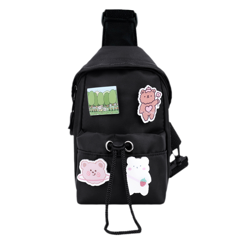 

Oxford Cloth Fanny Chest Packs Women Badges Shoulder Bags Waist Bum Pouch, Beige, 501 Original