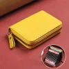 Imported High-quality First-layer Cowhide Anti-theft Brush Anti-degaussing Multi-card Ladies Card Bag Coin Purse