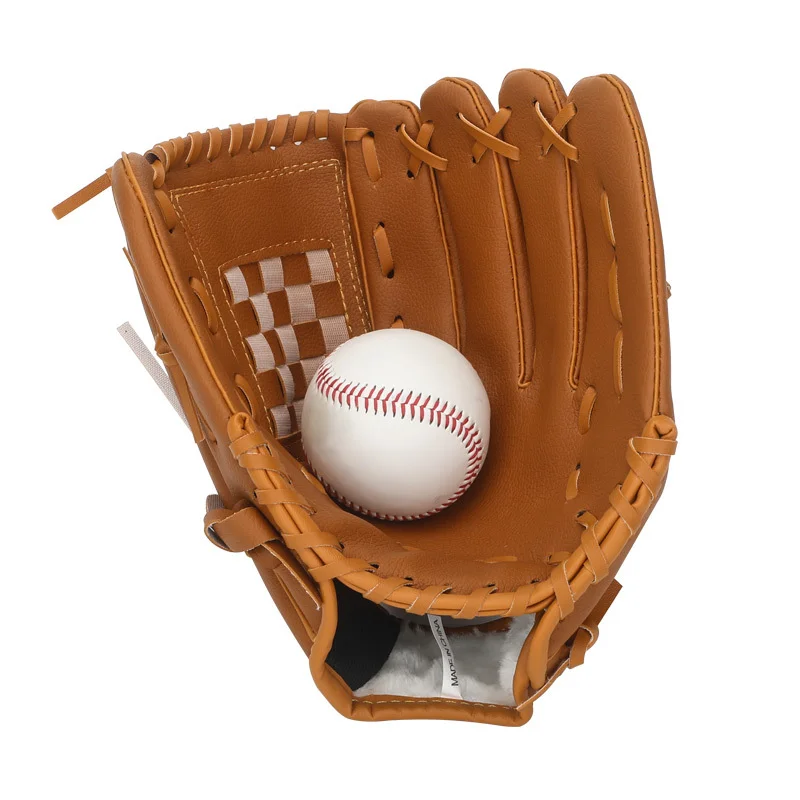 Children's Adult Baseball Gloves Softball Gloves Pitcher Gloves School Student Training Gloves Boy's Toy Father‘s Day Gifts