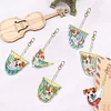 6Pcs DIY Diamond Painting Dog Keychain