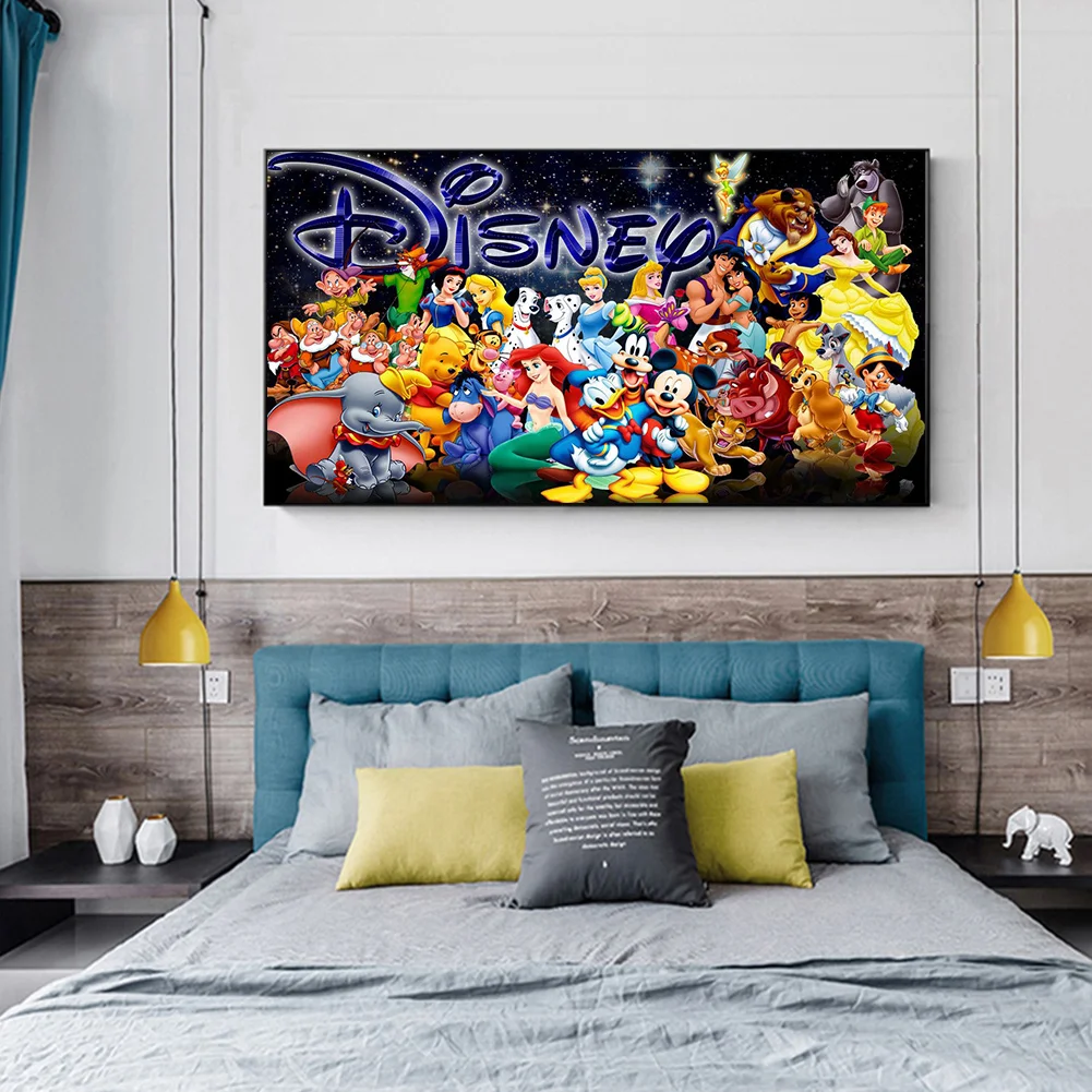 Diamond Painting - Full Round Drill - Disney Characters(75*45cm)