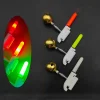 Glow Rods Linguang 40 Pcs Fishing Pole Copper Catfish Bells Clamp On For Rods Tips ,Screw In/Thread On/Clip On Poles With Fishing Glow Sticks , Fishing Strike Alert Glow Stick Bite Alarm(40pcs - Foto 10
