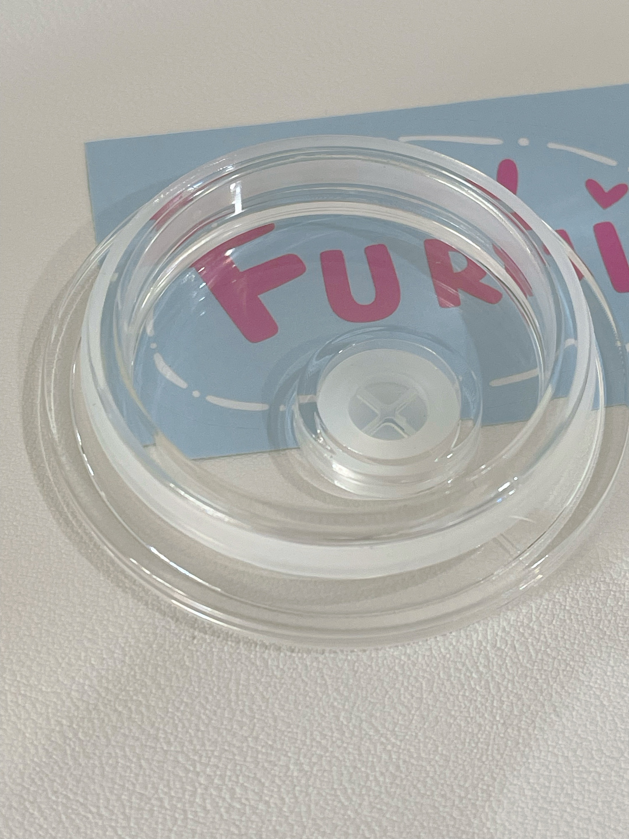 Maneifurui™  Glass Can Accessories: plastic lid