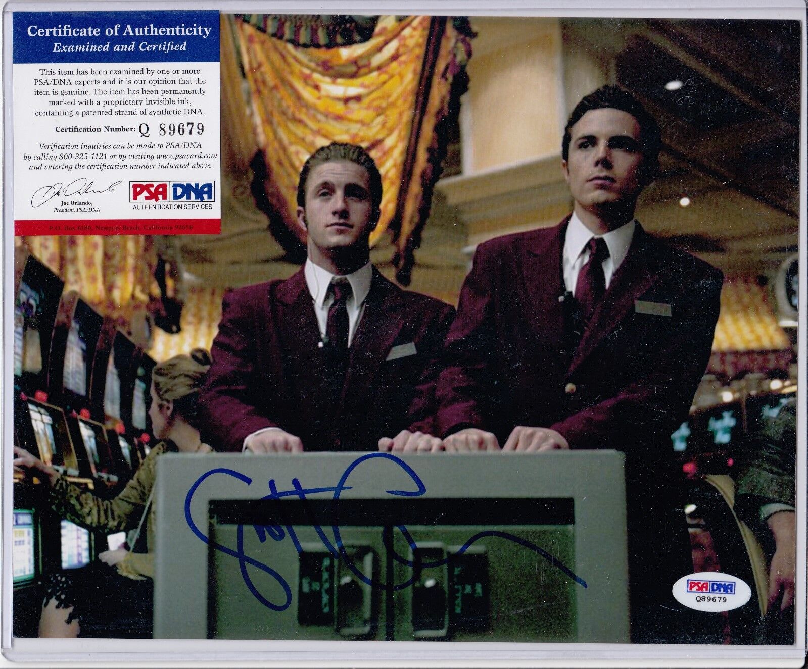 SCOTT CAAN SIGNED AUTOGRAPH AUTO 8X10 PSA DNA CERTIFIED