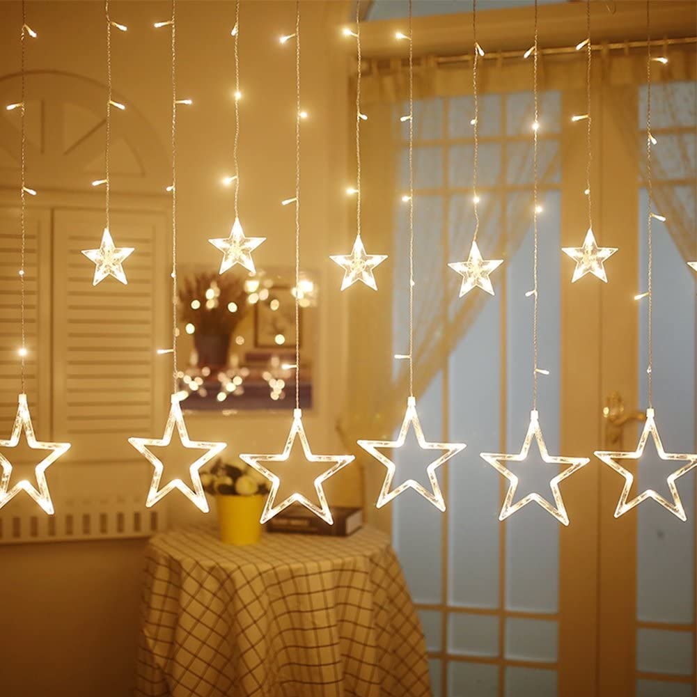 

Star Curtain Light 138 LED Waterproof String Lamp, 501 Original