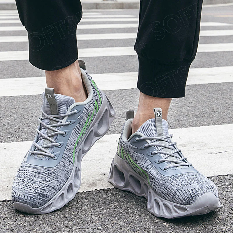 Softsfeel Women's Relieve Foot Pain Perfect Walking Shoes - Gray