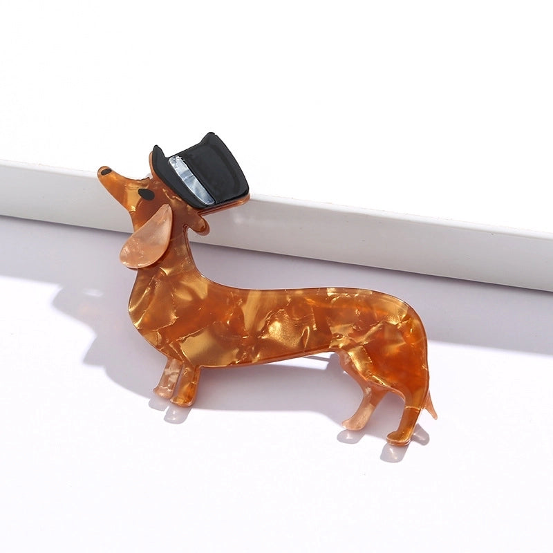 Cute Pin Animal Arylic Unisex Brooches