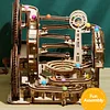 Wooden Three-Dimensional Marble Tack Assembly Model Wood 3D Puzzle High Difficulty Wooden Mechanical Puzzle Toy Gift