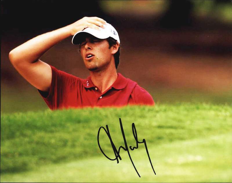 Aaron Baddeley authentic signed PGA golf 8x10 Photo Poster painting W/Cert Autographed A0014