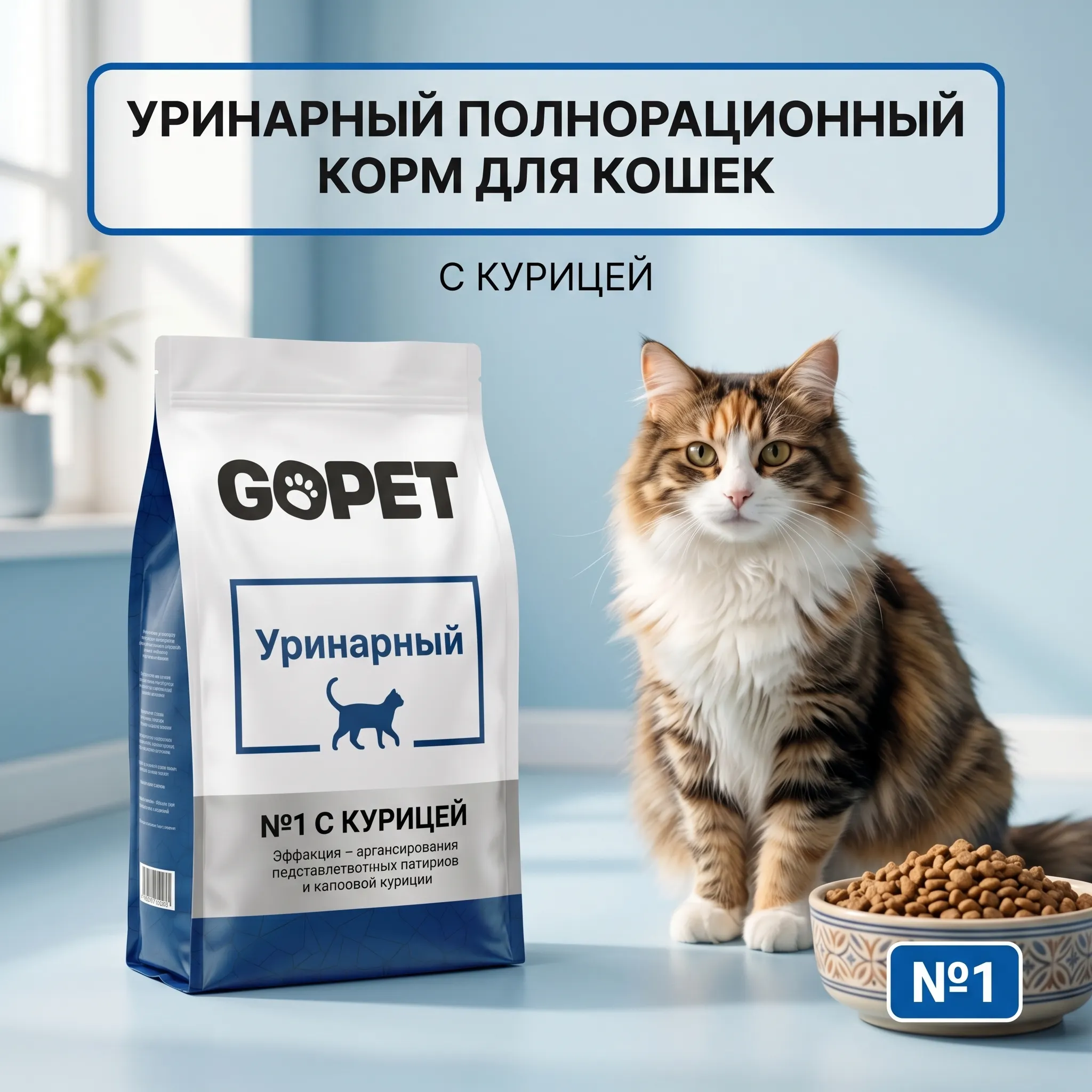 GOPET&reg; Лечебный корм для кошек