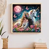Unicorn Girl - Crystal Rhinestone Diamond Painting
