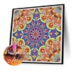 Multistyle Mandala - Peinture Diamant De Forme Sp&eacute;ciale - 30 X 30 CM