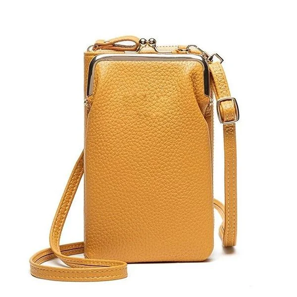 Women Phone Bag Solid Crossbody Bag