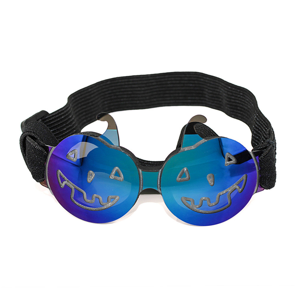 

Pet Sunglasses Halloween Pumpkin Eye Glasses for Small Medium-sized Dog Cat, Blue, 501 Original