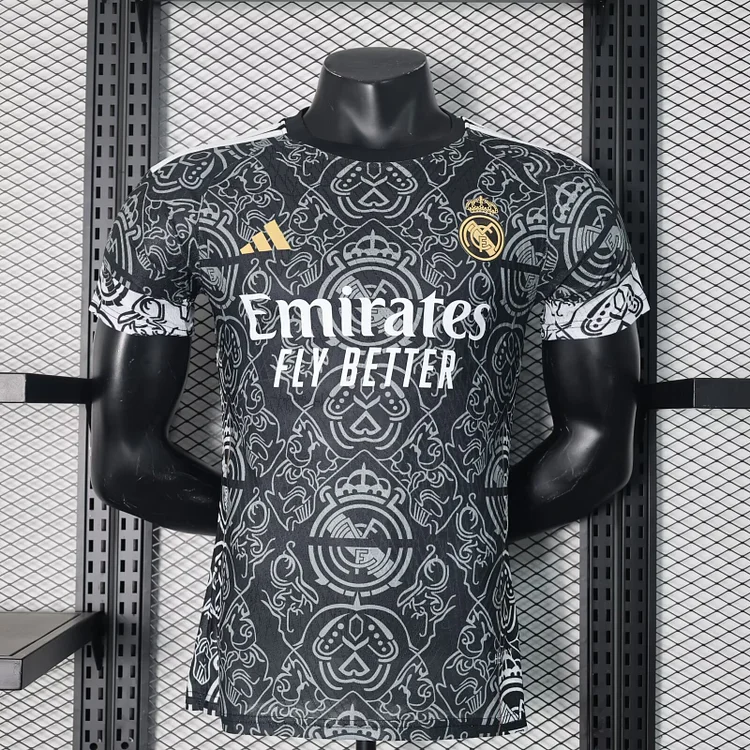 2024/25 Real Madrid Players Special Edition Black Jersey