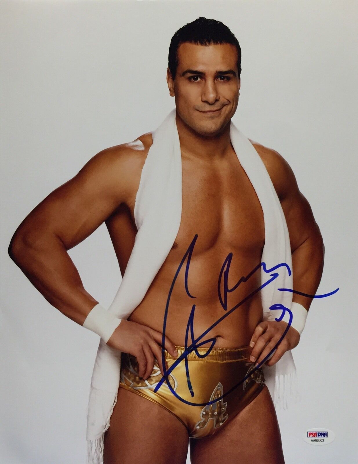 Alberto Del Rio Signed Autographed 11x14 Photo Poster painting PSA AA66503