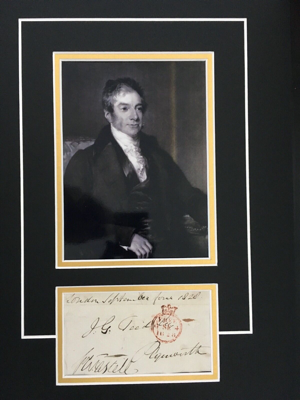 WILLIAM ASTELL - MP & DIRECTOR OF THE EAST INDIA COMPANY - SIGNED Photo Poster painting DISPLAY