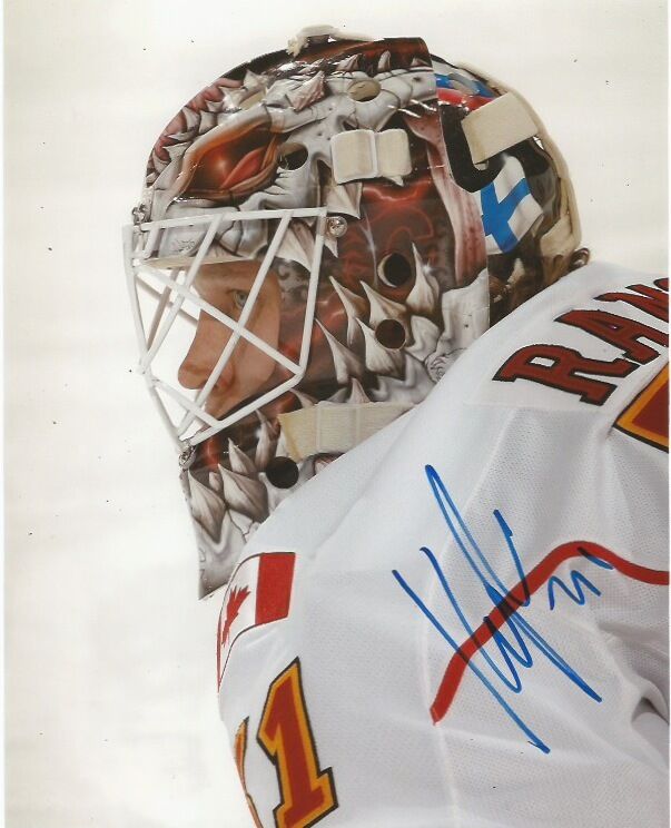 Calgary Flames Karri Ramo Autographed Signed 8x10 Photo Poster painting COA H