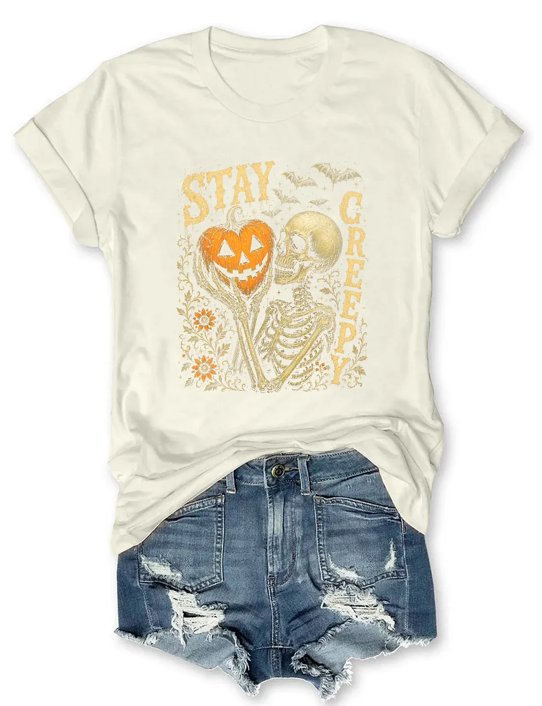 Stay Creepy Skeleton T-shirt