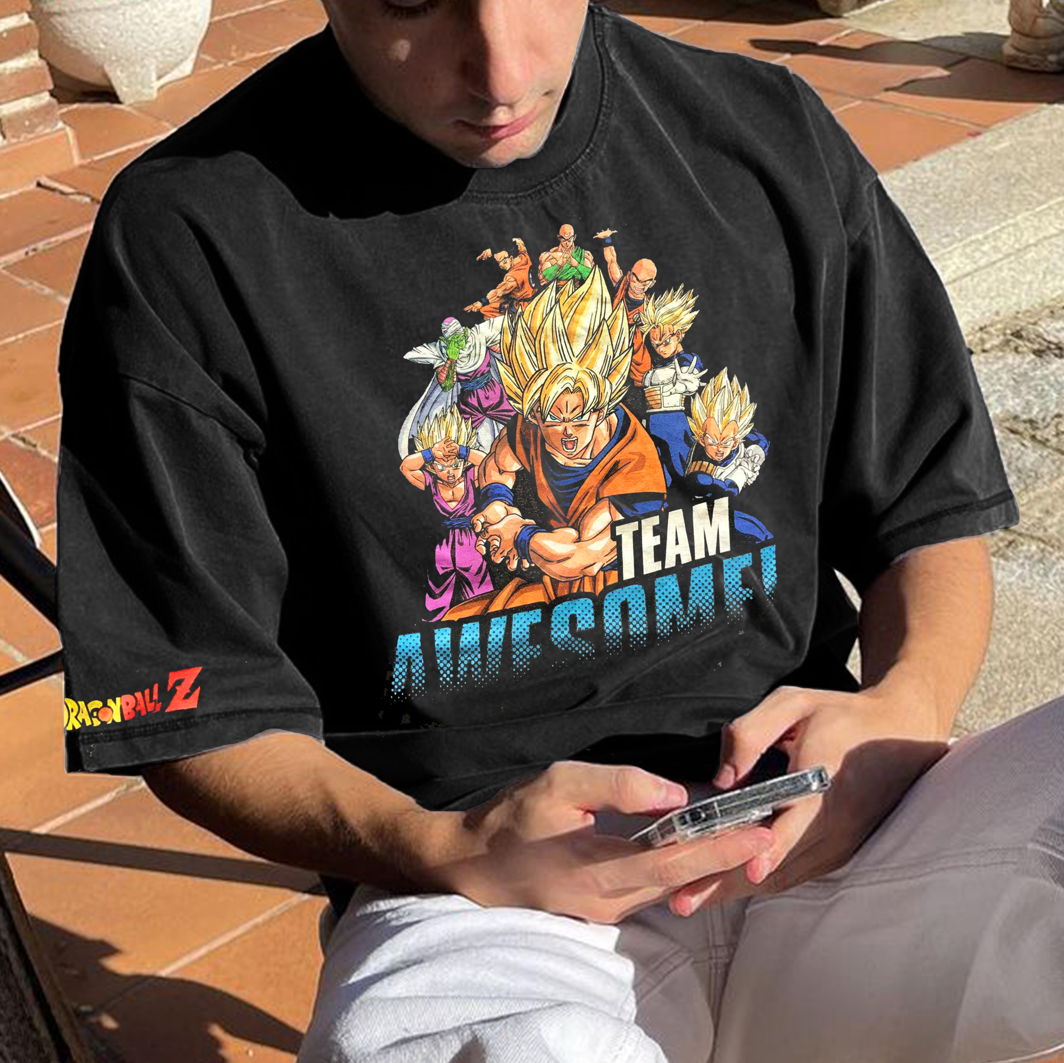 Unisex Vintage DBZ Collection Print T-shirt