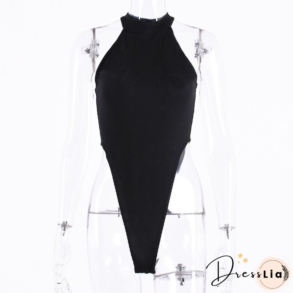 Summer New Sexy Slim Sleeveless Round Neck Jumpsuit Women's Foreign Trade Women's Stall Wholesale