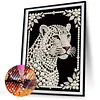 Diamond Painting-DIY Special Shaped Drill Pearl Painting Cheetah(30x40cm)