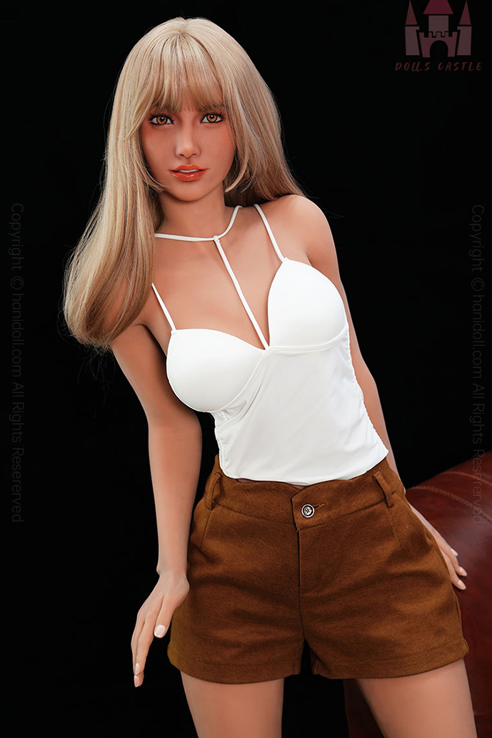 ‌Dolls Castle 163cm Big Breasts Realistic TPE Blonde Young Girl Sex Doll DC08 ‌Dolls Castle HANIDOLL
