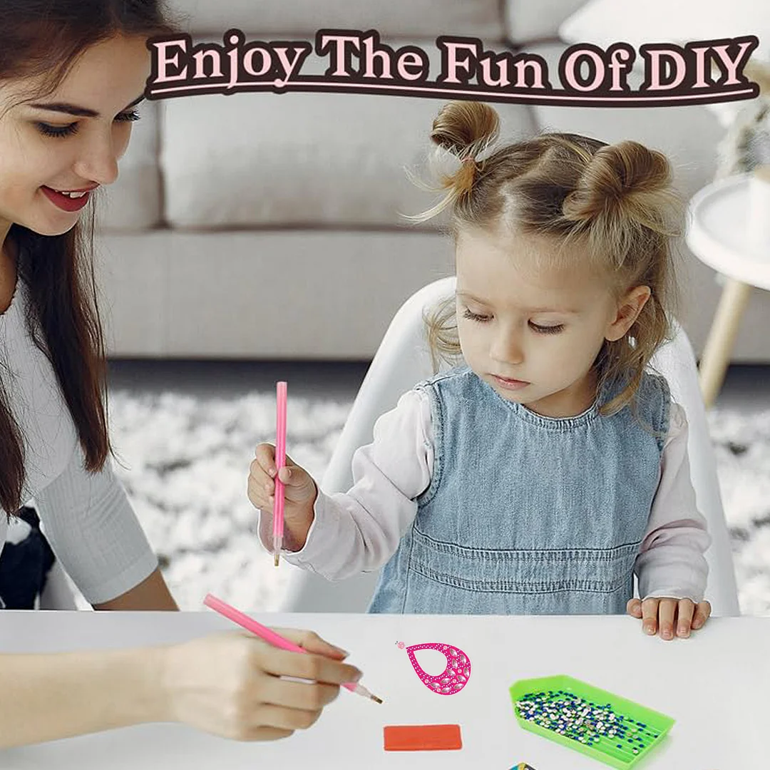 12 Pairs Special Diamond Painting Earrings DIY Diamond Art Earrings for Adults