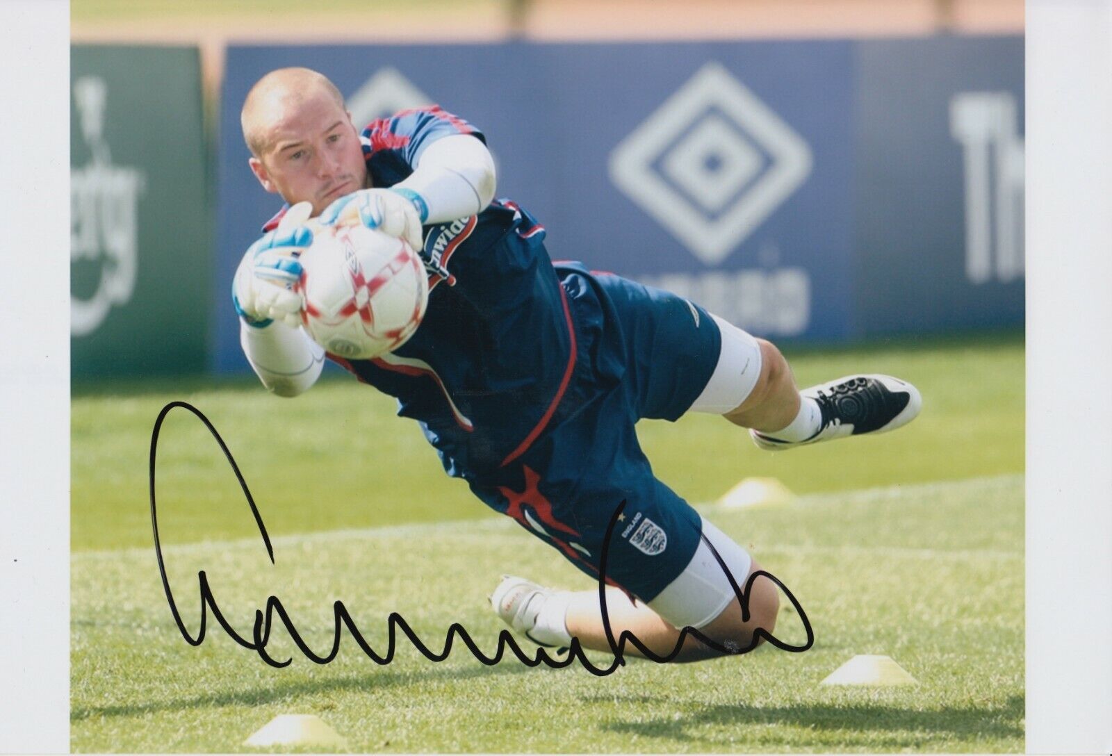 Paul Robinson Hand Signed 12x8 Photo Poster painting - England Autograph.