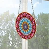Suncatcher Mandala Diamond Painting Hanging Pendants for Kid Adults DIY Craft