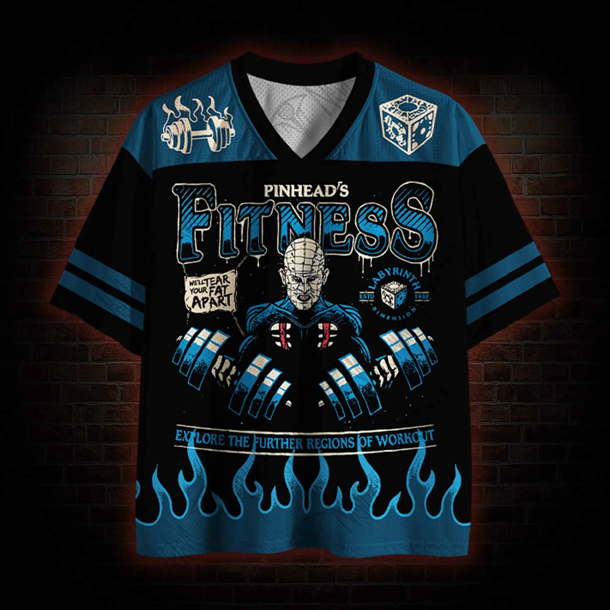No Pain No Gain Mesh Jersey