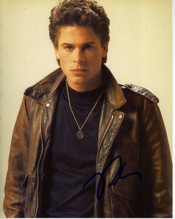 ROB LOWE Signed Autographed Photo Poster painting