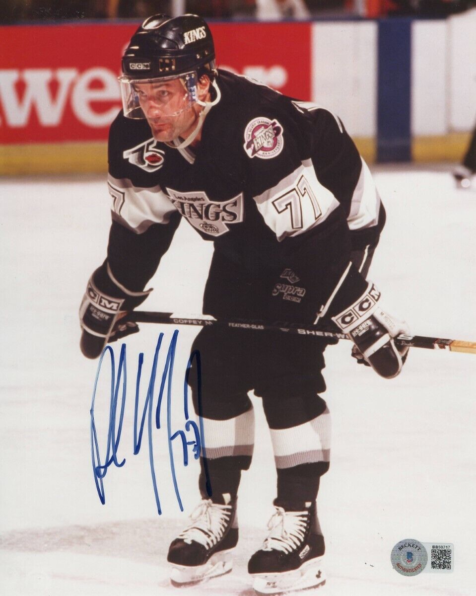 Paul Coffey Signed Autographed 8X10 Photo Poster painting Los Angeles Kings BAS BB59717