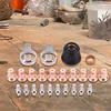 24 Pcs IPT40 Plasma Nozzle Electrode Kit for YESWELDER CUT 55DS Pro CUT 65DS