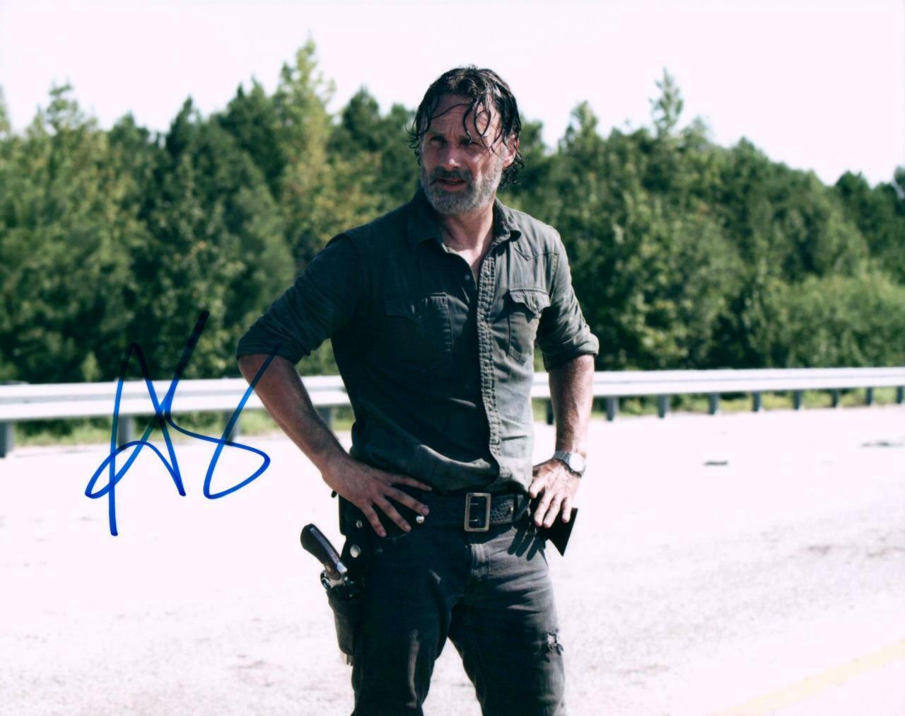 Andrew Lincoln signed 8x10 Picture autographed Photo Poster painting with COA