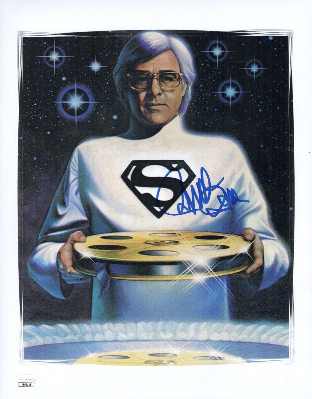 RICHARD DONNER Signed 11x14 Photo Poster painting SUPERMAN Director Autograph JSA COA Cert