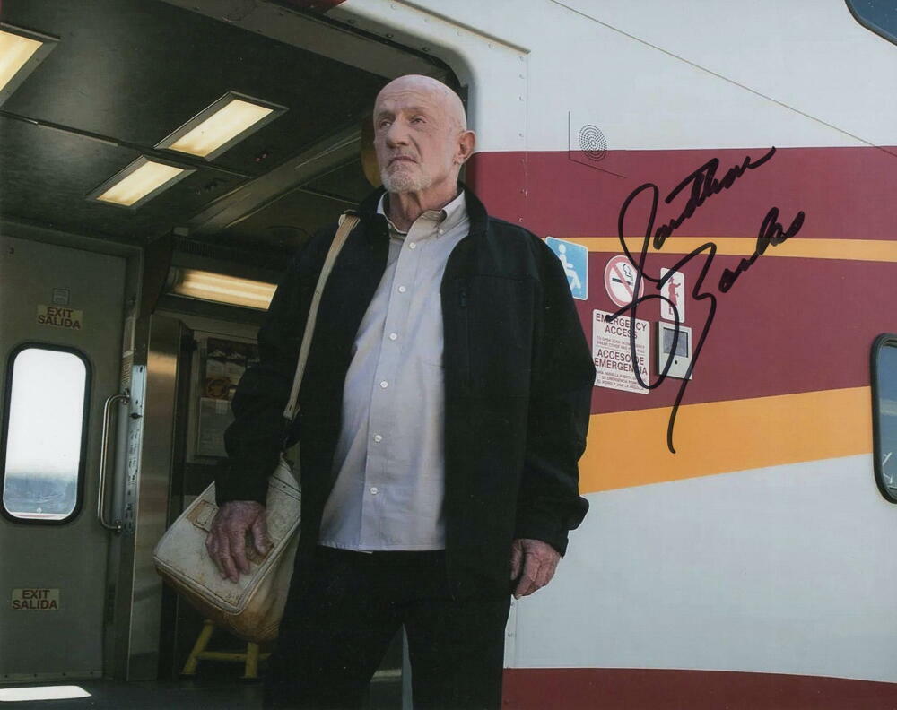 JONATHAN BANKS SIGNED AUTOGRAPH 8X10 Photo Poster painting - BETTER CALL SAUL & BREAKING BAD